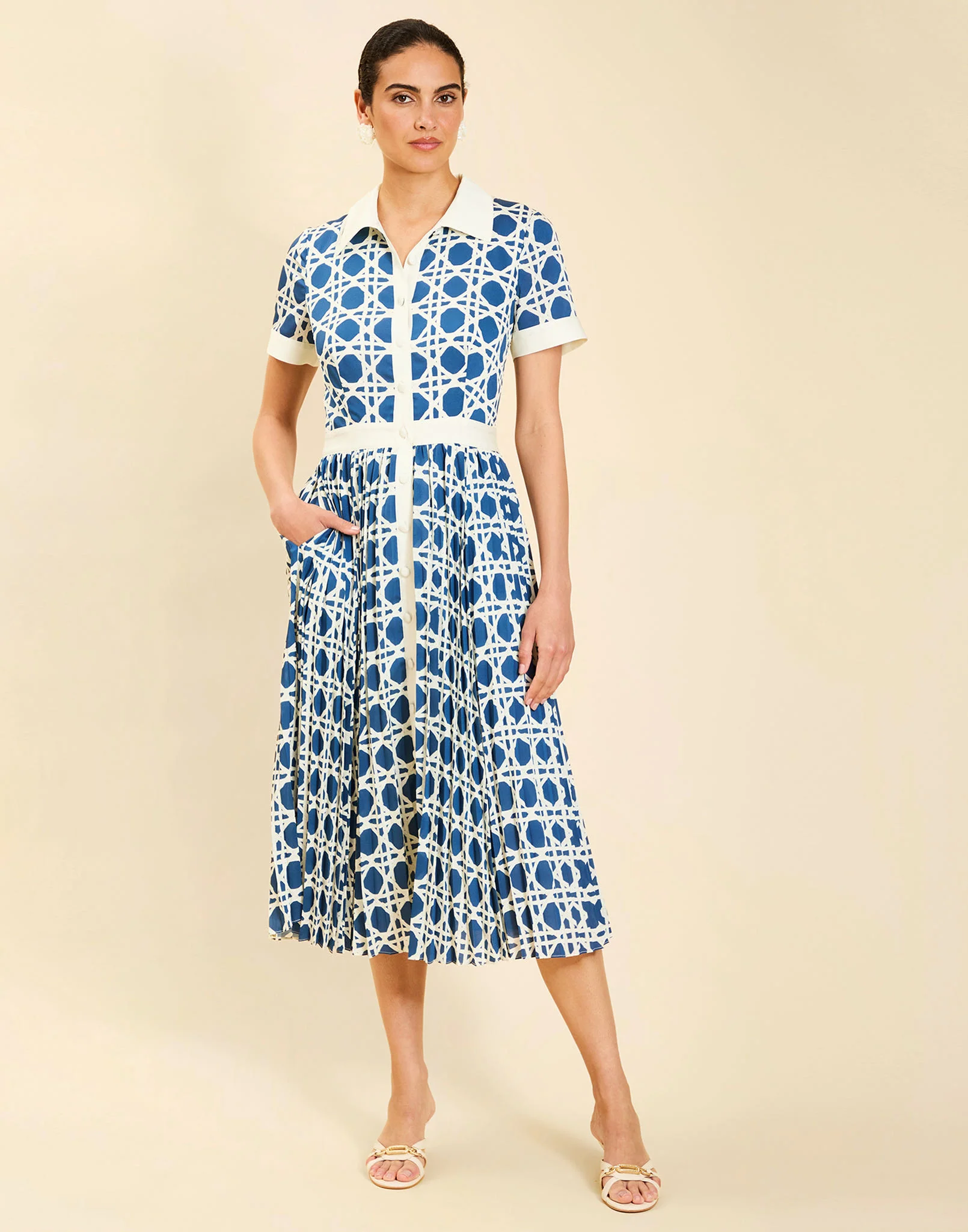 Billie Collared Shirt Dress - Image 2