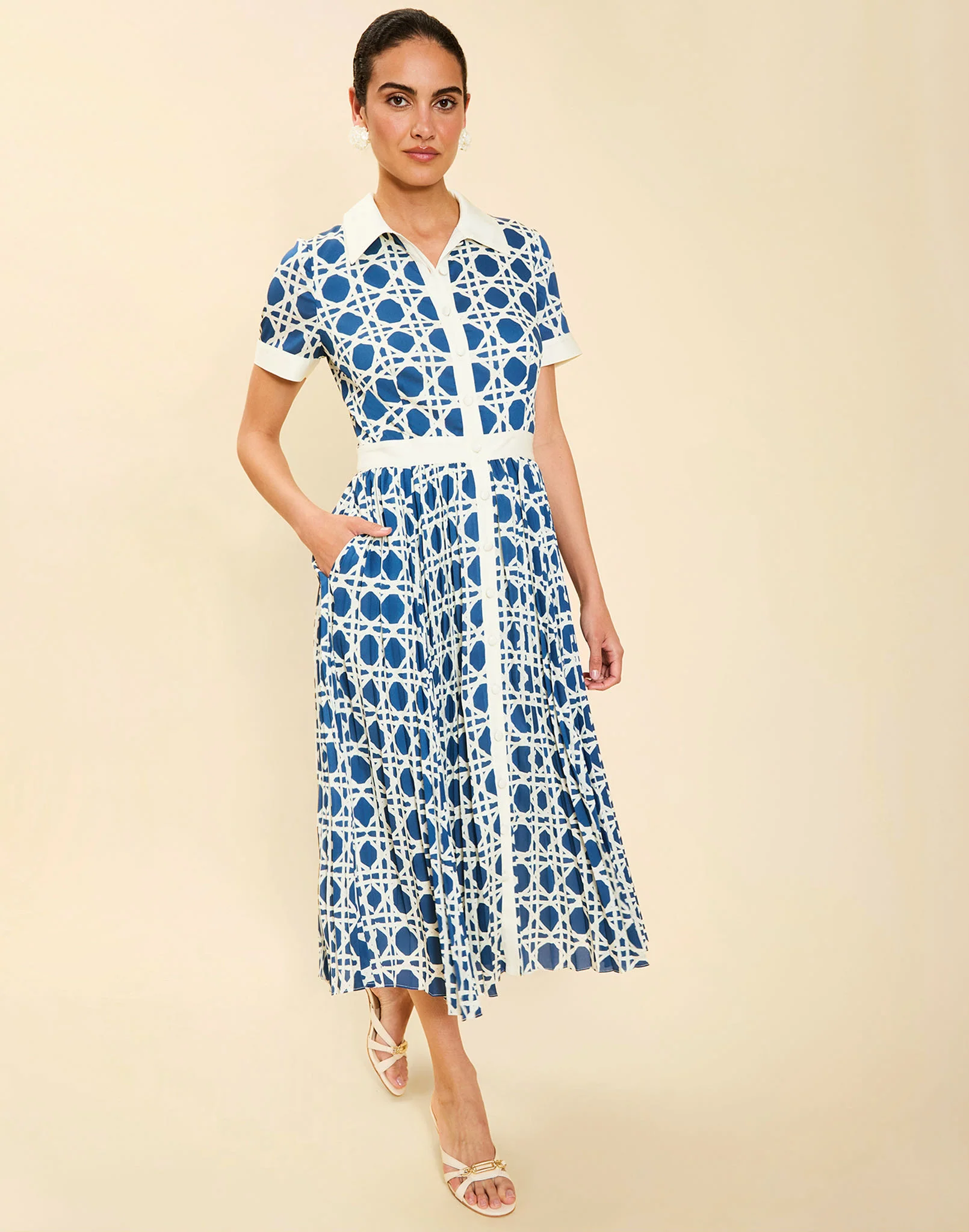 Billie Collared Shirt Dress - Image 6