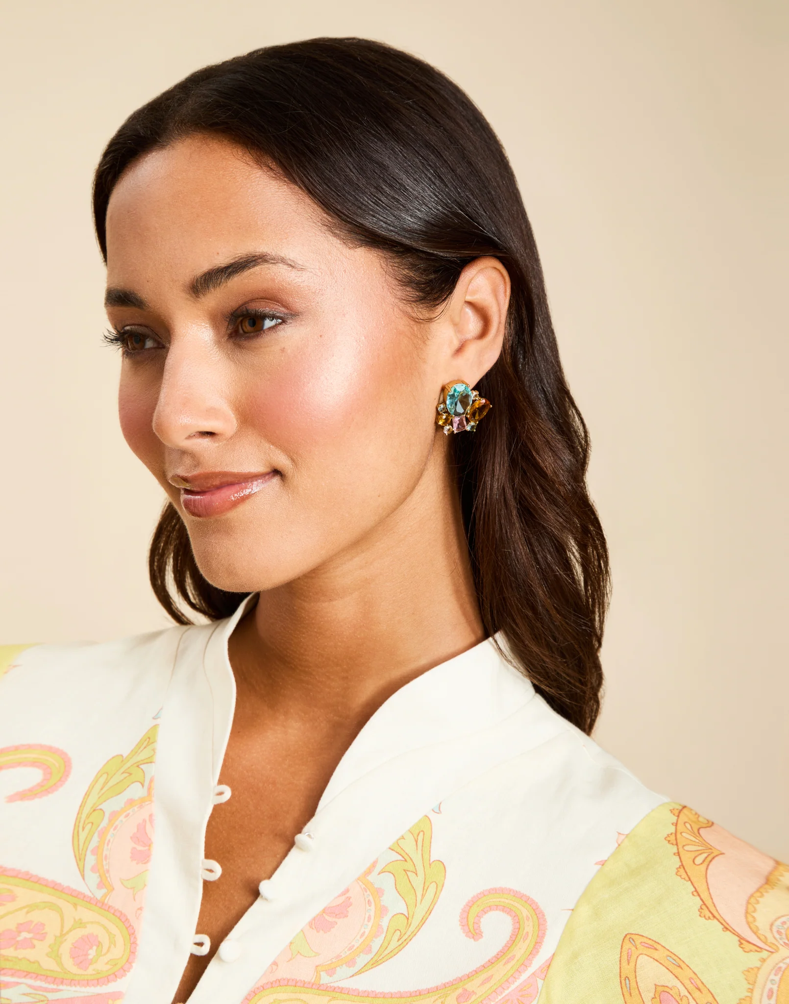 Haley Convertible™ Ginkgo Earring - Image 4