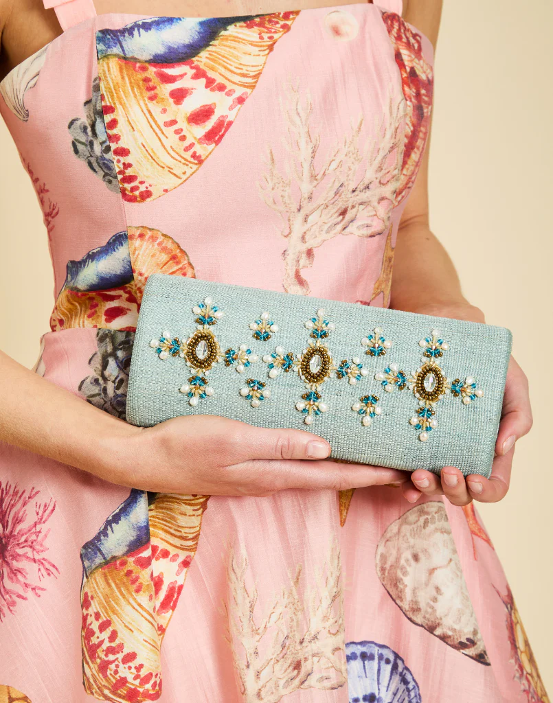 Peridot Beaded Clutch - Image 3