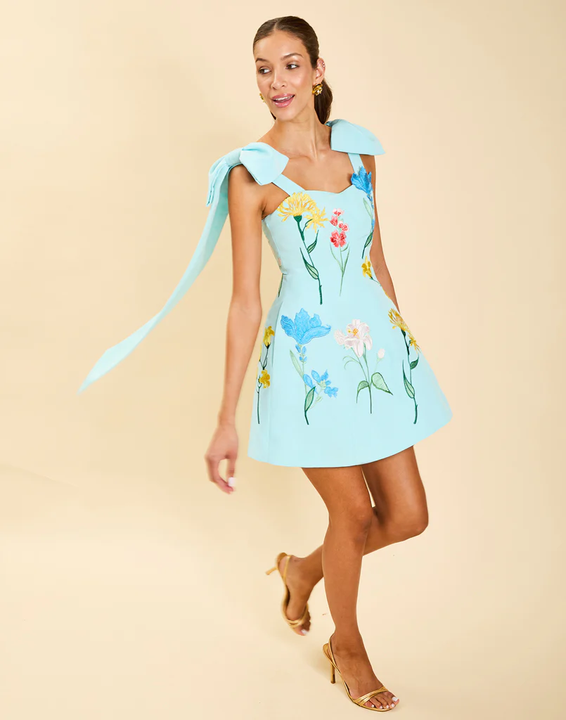 Samar Convertible™ Bow Mini Dress - Image 3