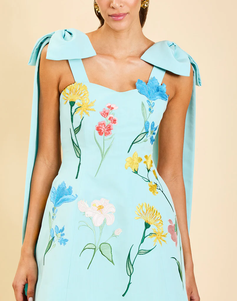 Samar Convertible™ Bow Mini Dress - Image 6