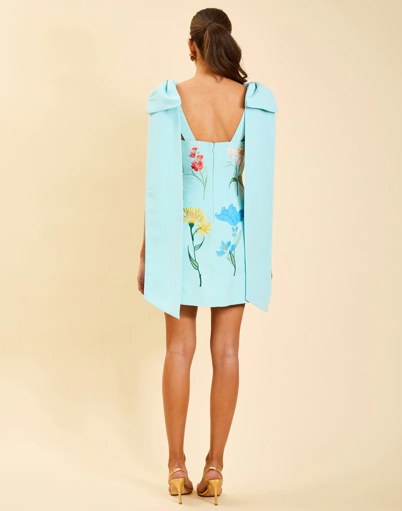 Samar Convertible™ Bow Mini Dress - Image 7