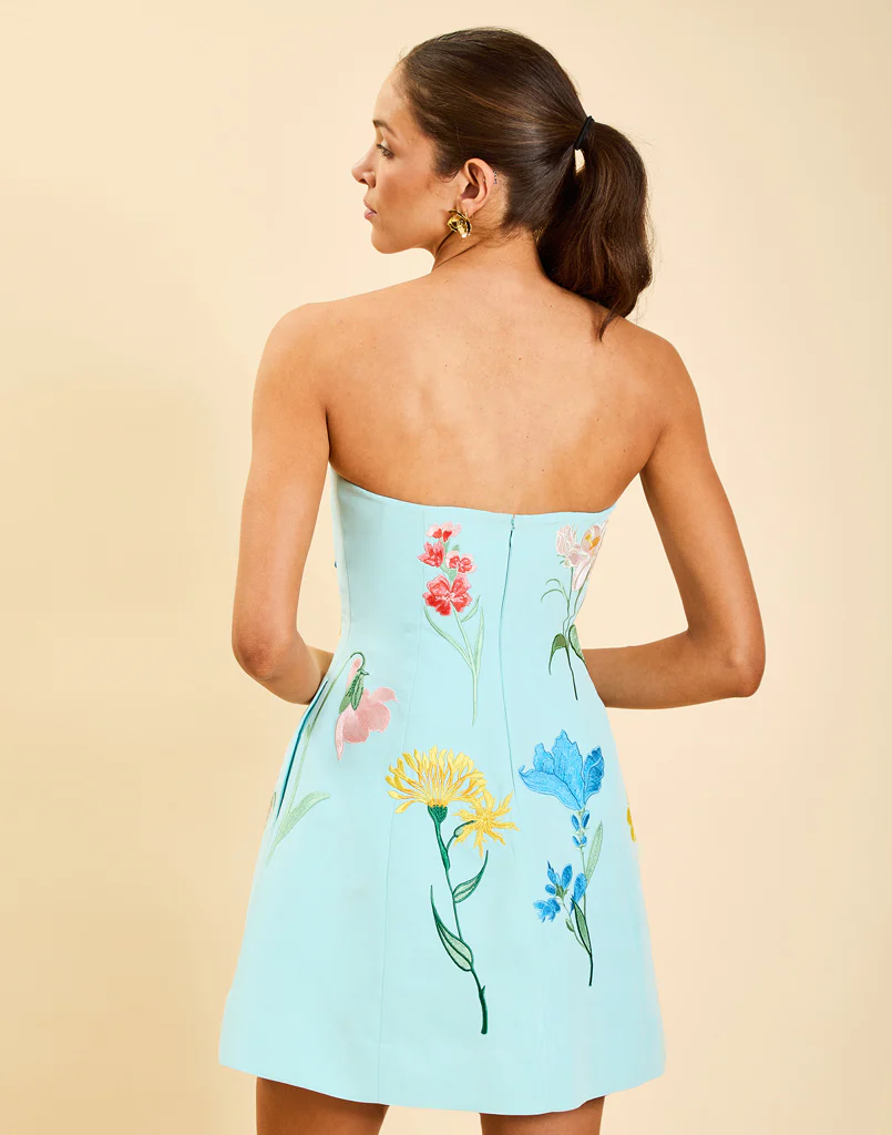 Samar Convertible™ Bow Mini Dress - Image 9