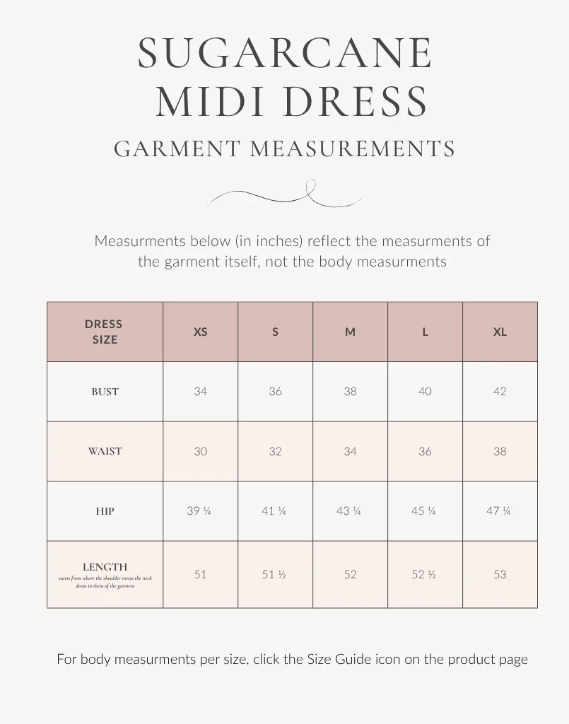 Sugarcane Midi Dress - Image 7